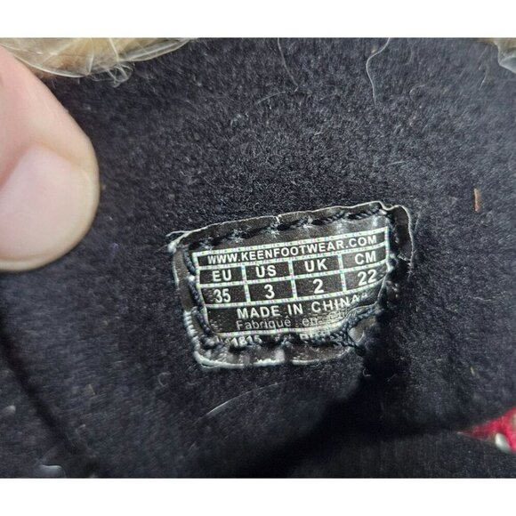 KEEN Kids‎ Insulated Winter Boots Waterproof Slip on Pink Brown - Picture 3 of 14